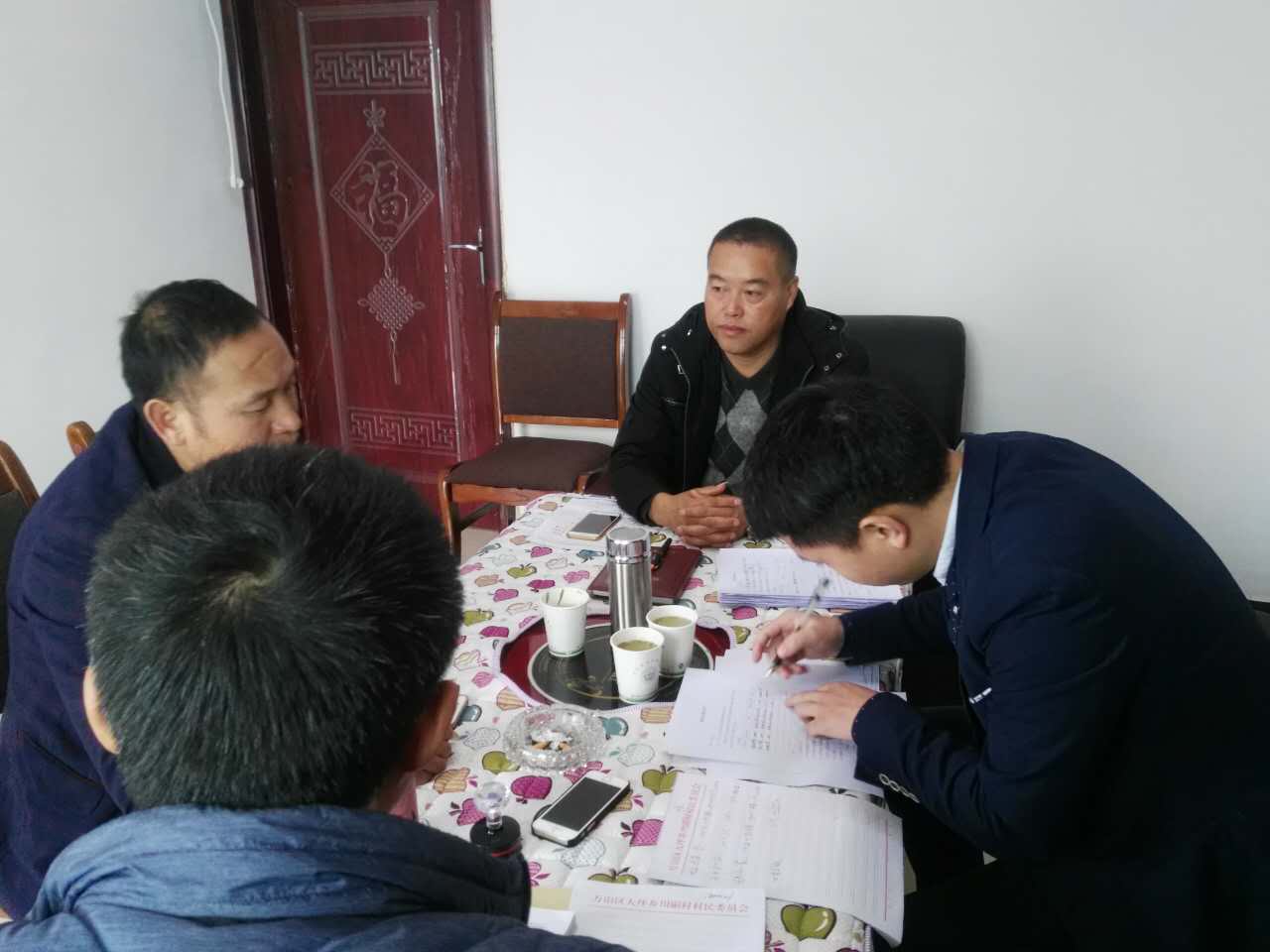 值得信赖的宗富果苗基地现场签约合同-无花果苗基地
